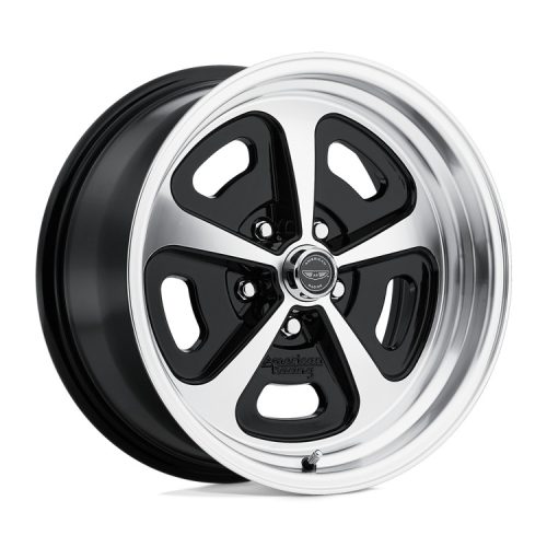 Alloy Wheel 15x7 ET0 5x114.3 VN501 500 Mono Cast Gloss Black Machined American Racing