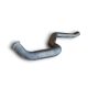 Rear exhaust pipe without muffler, 65mm, for Nissan Patrol Y60 2.8D 3-door