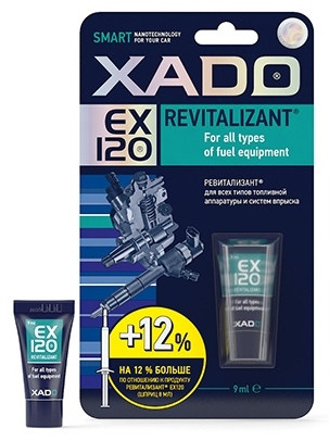 XADO EX120 gel for power steering booster and other hydraulic equipmentl - 9ml