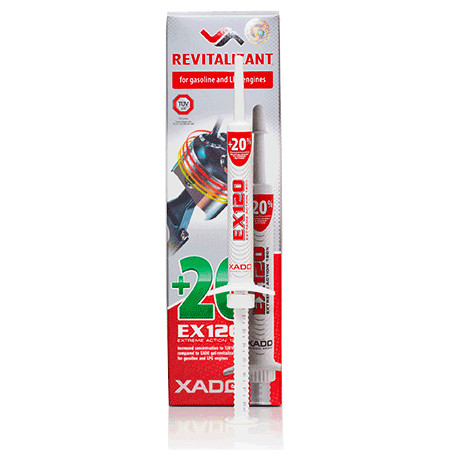 XADO EX120 revitalizant for gasoline and LPG engines - 8ml