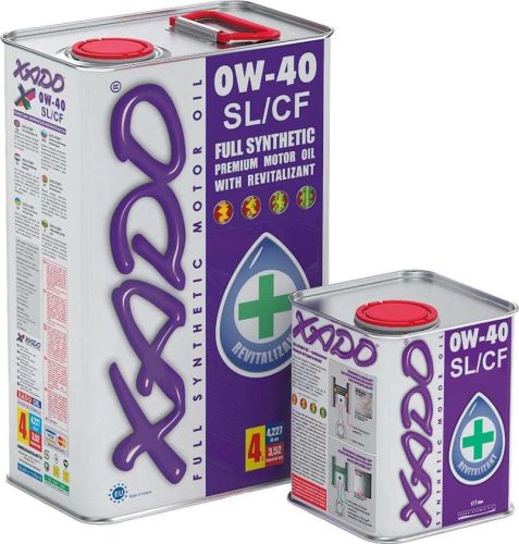 XADO 0W-40 SL/CF synthetic motor oil - 1L