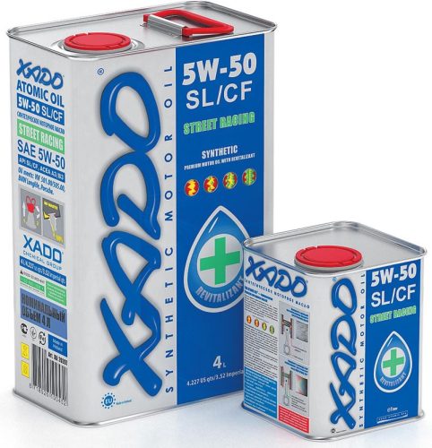 XADO 5W-50 SL/CF synthetic motor oil - 1L