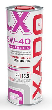 XADO 5W-40 Luxury Drive synthetic motor oil - 1L