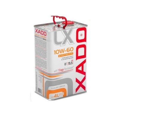 XADO 10W-60 Luxury Drive synthetic motor oil - 4L