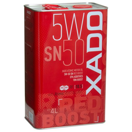 XADO Atomic Oil 5W-50 SN Red Boost Synthetic motor oil - 4L