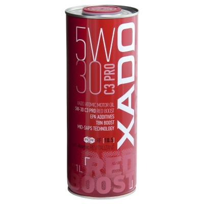 XADO 5W-30 C3 Pro RED BOOST synthetic motor oil - 1 litre