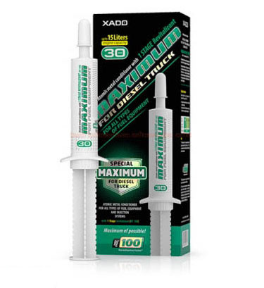 XADO Maximum metal conditioner truck for of fuel equipment - 30ml