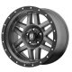 Alloy Wheel 17x8.5 ET0 5x127 XD128 Machete Matte Gray/Black Ring XD Series