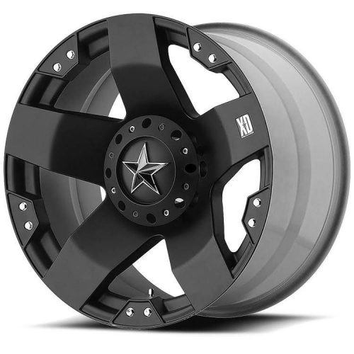 Alloy Wheel 20x8.5 ET10 5x114.3/5x120 XD775 Rockstar Matte Black XD Series