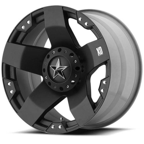 Alloy Wheel 17x9 ET-12 5x114.3/5x120.65 XD775 Rockstar Matte Black XD Series