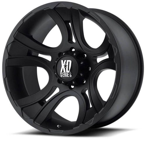 Alloy Wheel 20x9 ET0 5x127 XD801 Crank Matte Black XD Series