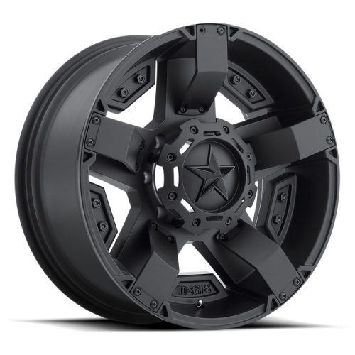 Alloy Wheel 20x9 ET30 5x114.3/5x120 XD811 Rockstar II Matte Black W/ Accents XD Series