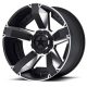 Alloy Wheel 17x8 ET10 5x127/5x139.7 XD811 Rockstar II Matte Black Machined XD Series