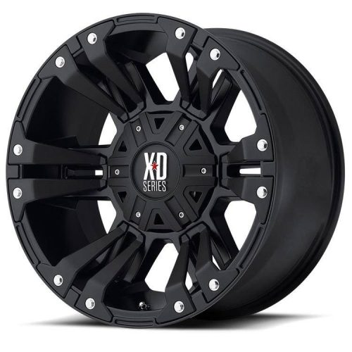 Alloy Wheel 20x10 ET-24 5x127/5x139.7 XD822 Monster II Matte Black XD Series