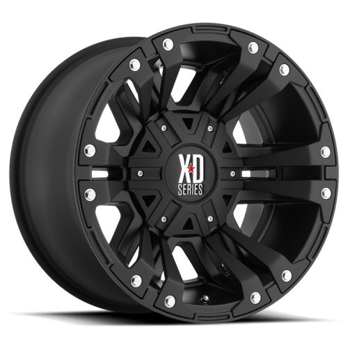 Alloy Wheel 17x9 ET30 6x135/6x139,7 XD822 Monster II Matte Black XD Series