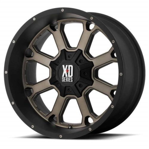 Alloy Wheel 20x10 ET-24 5x127/5x139.7 XD825 Buck Matte Bronze/Dark Lip XD Series