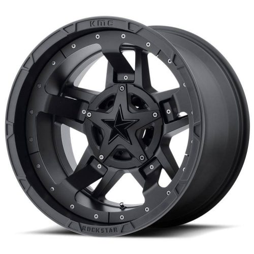 Alloy Wheel 20x10 ET-24 5x127/5x139.7 XD827 Rock Star 3 Matte Black XD Series