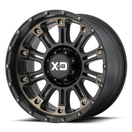 Alloy Wheel 22x10 ET-18 6x139,7 XD829 Hoss II Satin Black/Machined Dark TintXD Series