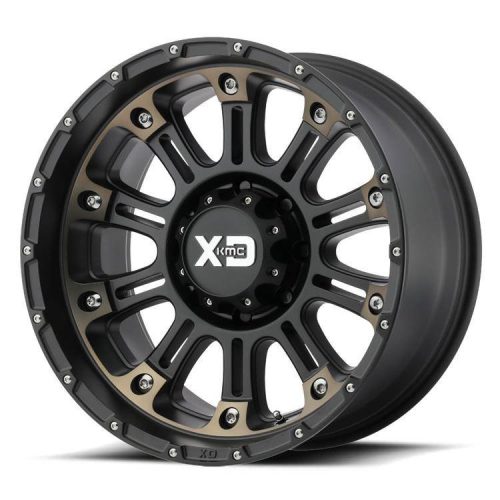 Alloy Wheel 20x9 ET0 6x139,7 XD829 Hoss II Satin Black/Machined Dark Tint XD Series