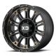 Alloy Wheel 20x9 ET18 5x139.7 XD829 Hoss II Satin Black/Machined Dark Tint XD Series