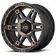 Alloy Wheel 20x9 ET18 6x139,7 XD840 Spy II Satin Black/Dark Tint XD Series