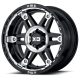 Alloy Wheel 17x8 ET18 6x139,7 XD840 Spy II Gloss Black Machined XD Series