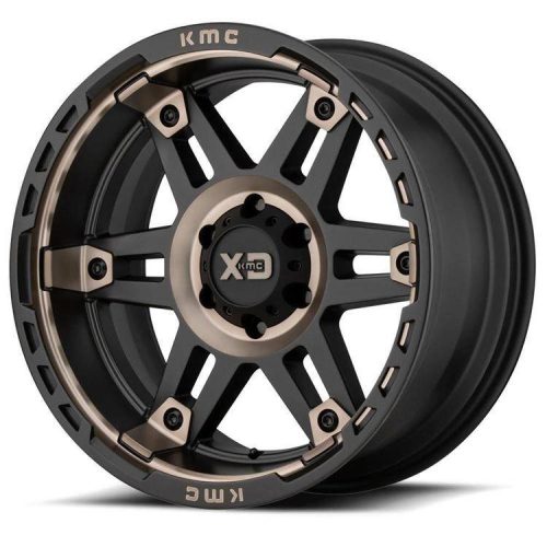 Alloy Wheel 17x8 ET18 6x139,7 XD840 Spy II Satin Black/Dark Tint XD Series