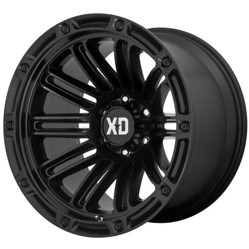 Alloy Wheel 20x9 ET0 5x127 XD847 Double Deuce Satin Black XD Series