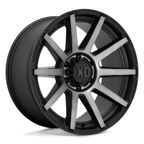 Alloy Wheel 22x10 ET12 6x135 XD847 Outbreak Satin Black W/ Gray Tint XD Series