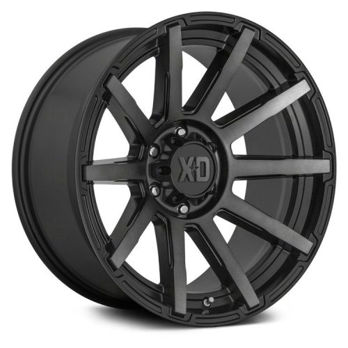 Alloy Wheel 20x9 ET0 6x139,7 XD847 Outbreak Satin Black/Gray Tint XD Series