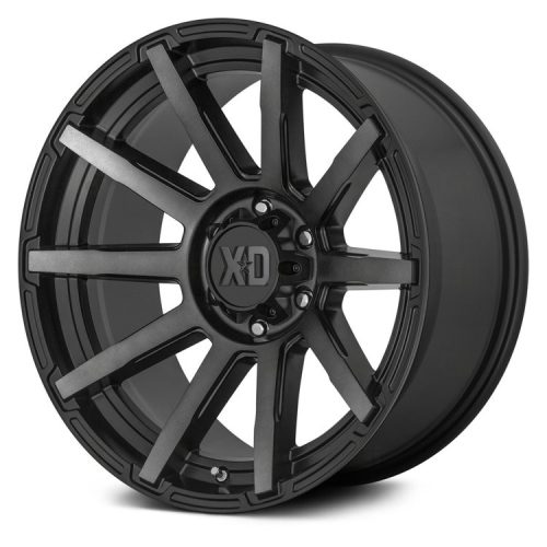 Alloy Wheel 20x9 ET18 6x139,7 XD847 Outbrake Satin Black/Gray Tint XD Series