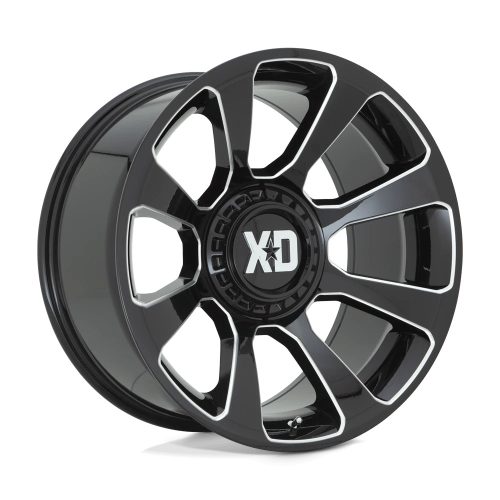 Alloy Wheel 20x9 ET18 6x135/6x139,7 XD854 Reactor Gloss Black Milled XD Series