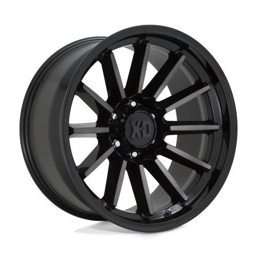 Alloy Wheel 20x10 ET-18 6x139,7 XD855 Luxe Gloss Black Machined W/ Gray Tint XD Series