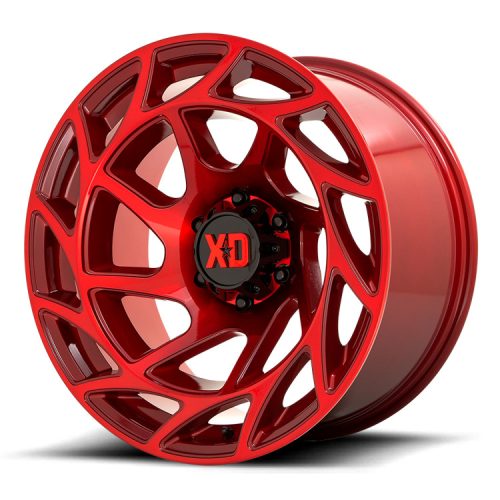 Alloy Wheel 20x10 ET-18 6x139,7 XD860 Onslaught Candy Red XD Series